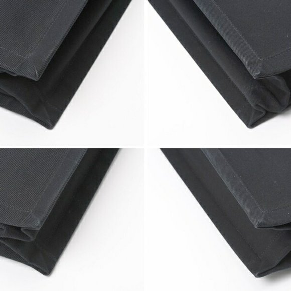 Saint Laurent SAINT LAURENT Rive Gauche Tote Bag 632539 Canvas Black S-157033 - Picture 4 of 10